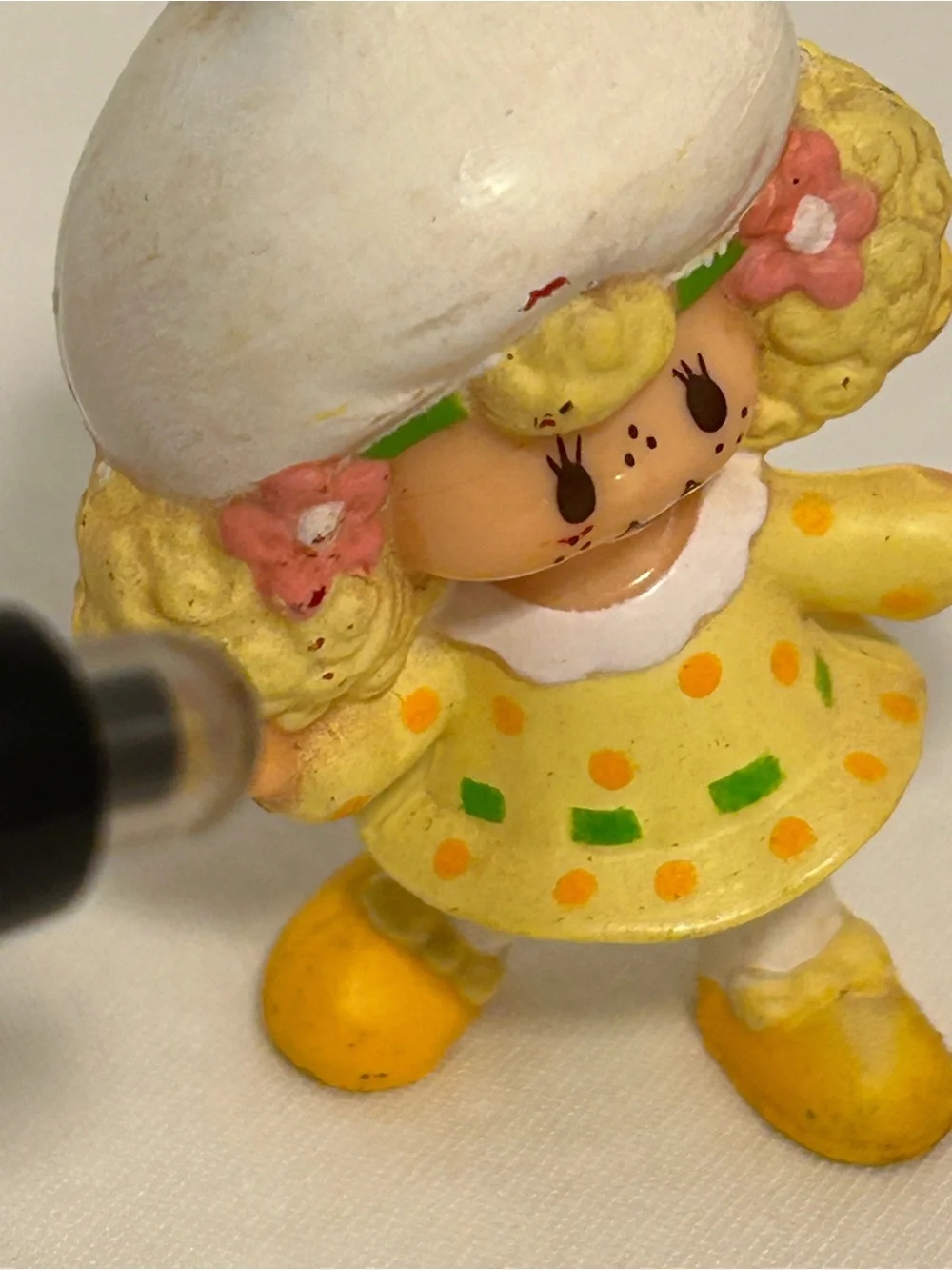 Vintage 1980s Strawberry Shortcake miniatures Lemon Meringue Cherry Cuddler SET
